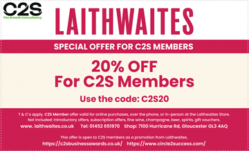 20% Off for C2S Members