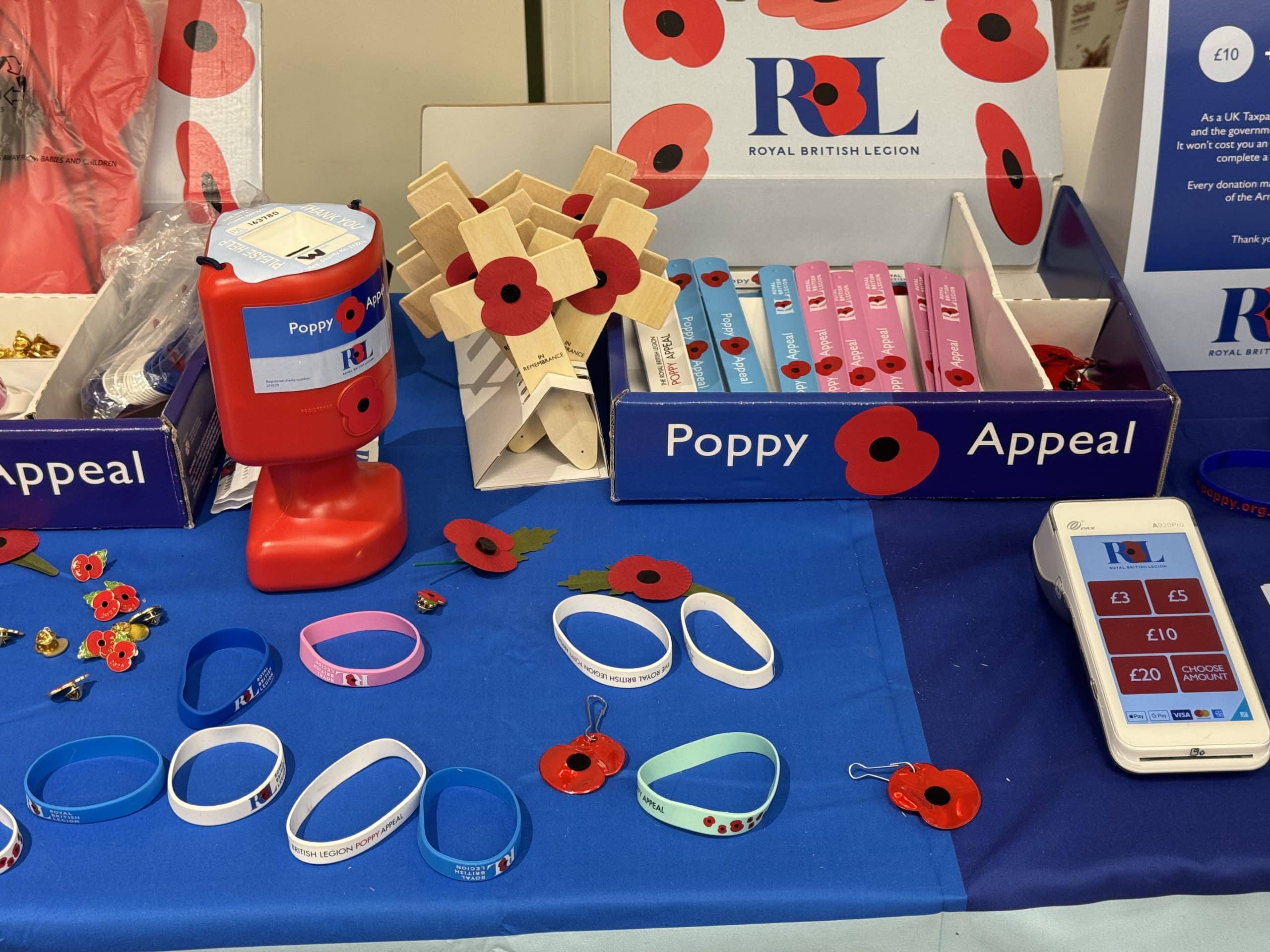 C2S Members Volunteer for Poppy Appeal 2024